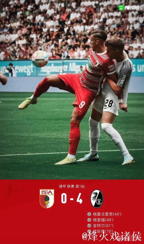 弗赖堡对阵美因茨：金特尔、格里福先发，李在城登场