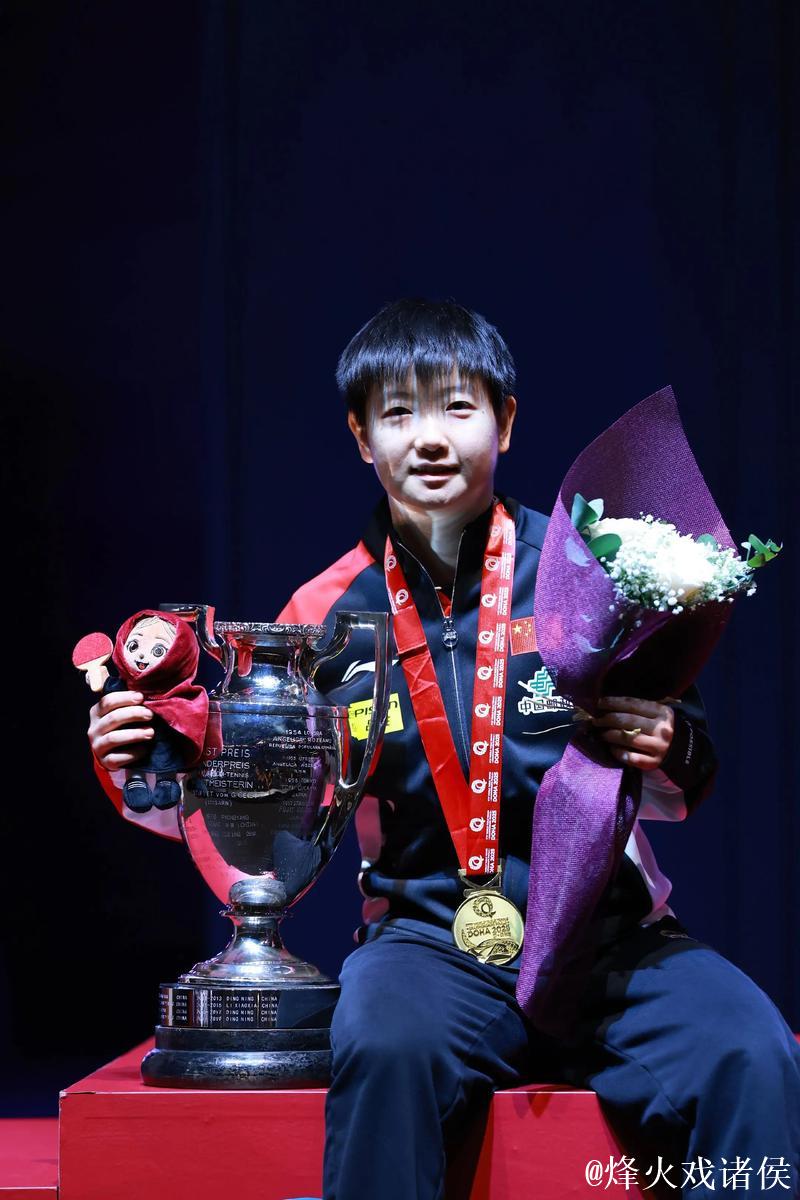 王楚钦积9925分领跑男单，孙颖莎以11600分位居女单榜首